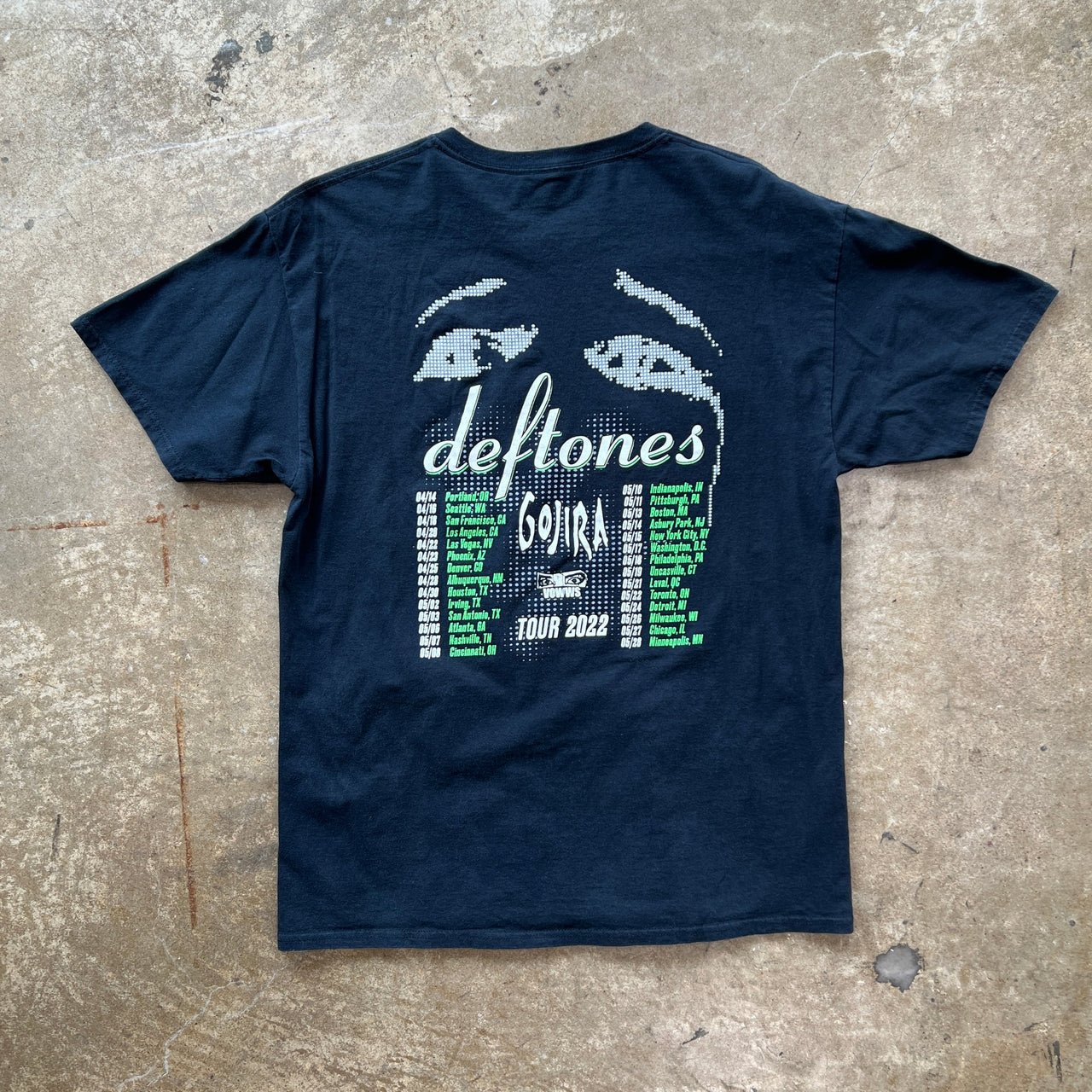 2022 Deftones Gojira Tour Tee