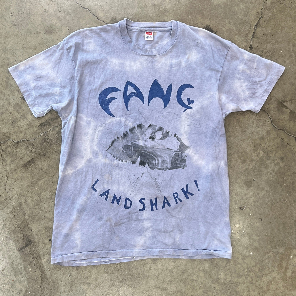 Fang Land Shark Band Tee Single Stitch