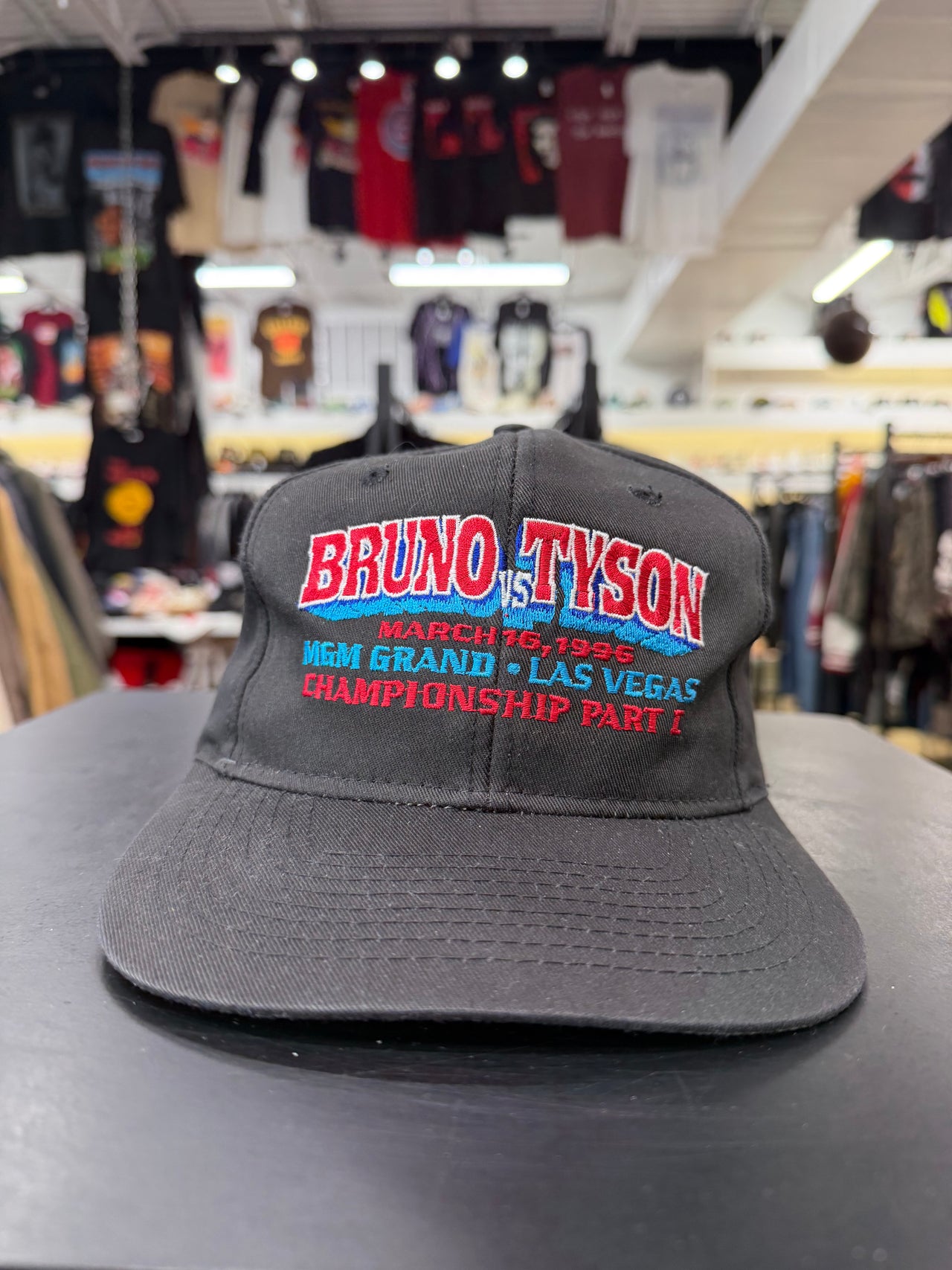 1996 Bruno Vs. Tyson MGM Grand Boxing Hat