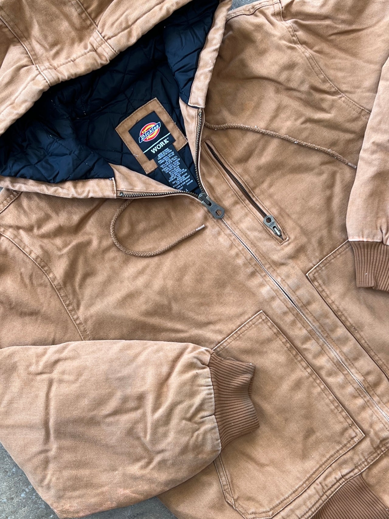 Dickies Hooded Work Jacket Large