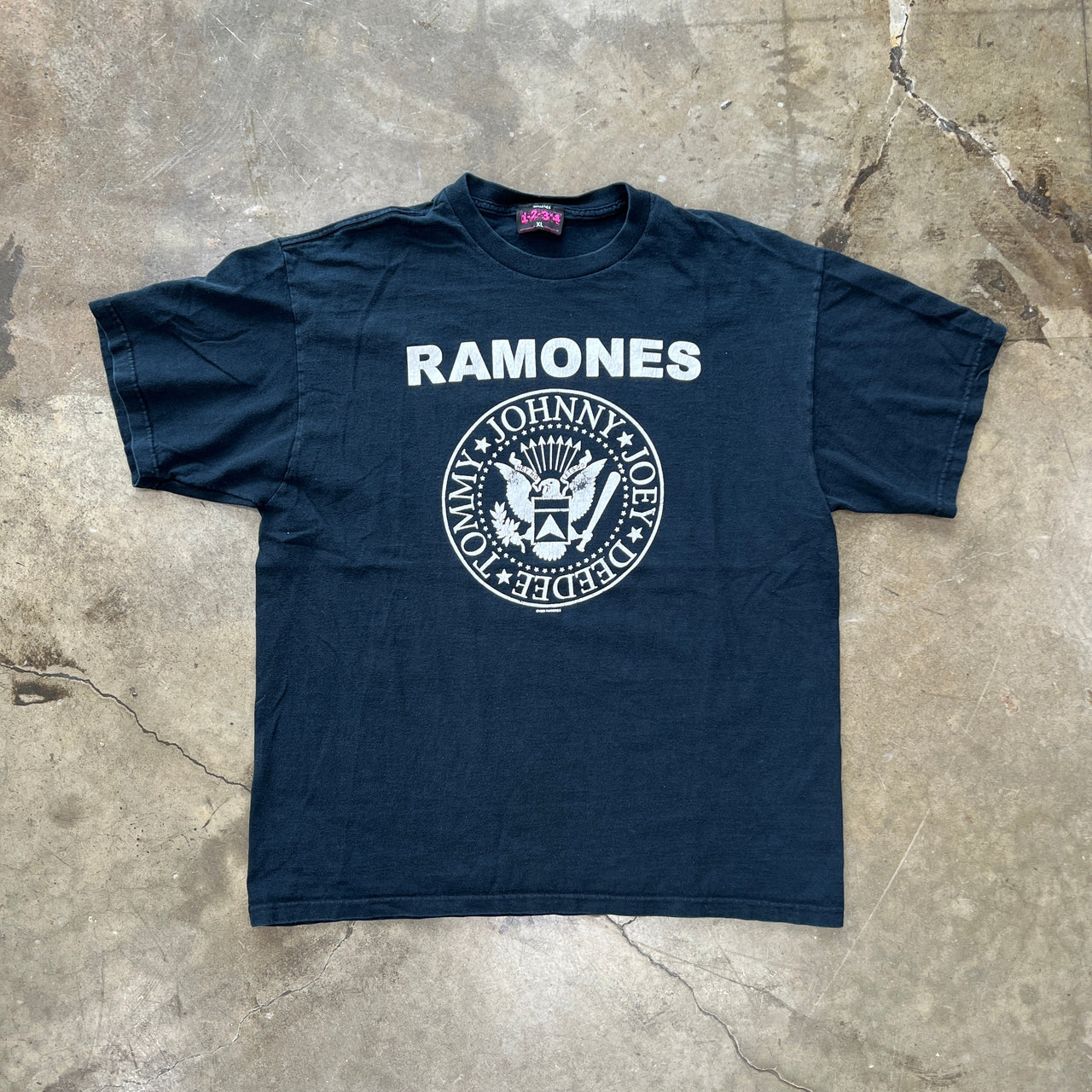 1999 Ramones Band Tee 1234 Tag
