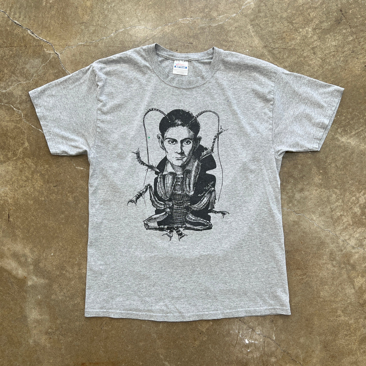 Franz Kafka Insect Tee Sz. Large