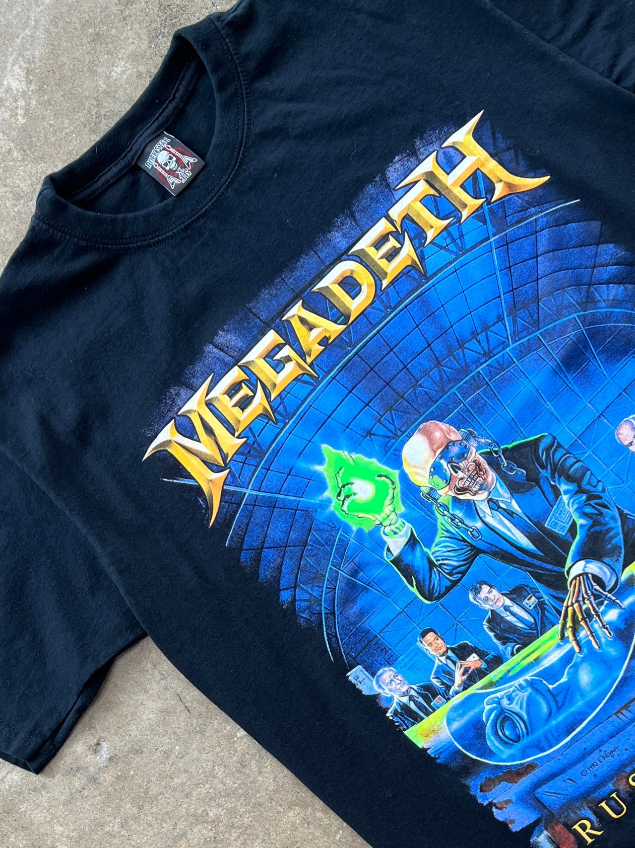 1990 Megadeth Rust in Peace Tee