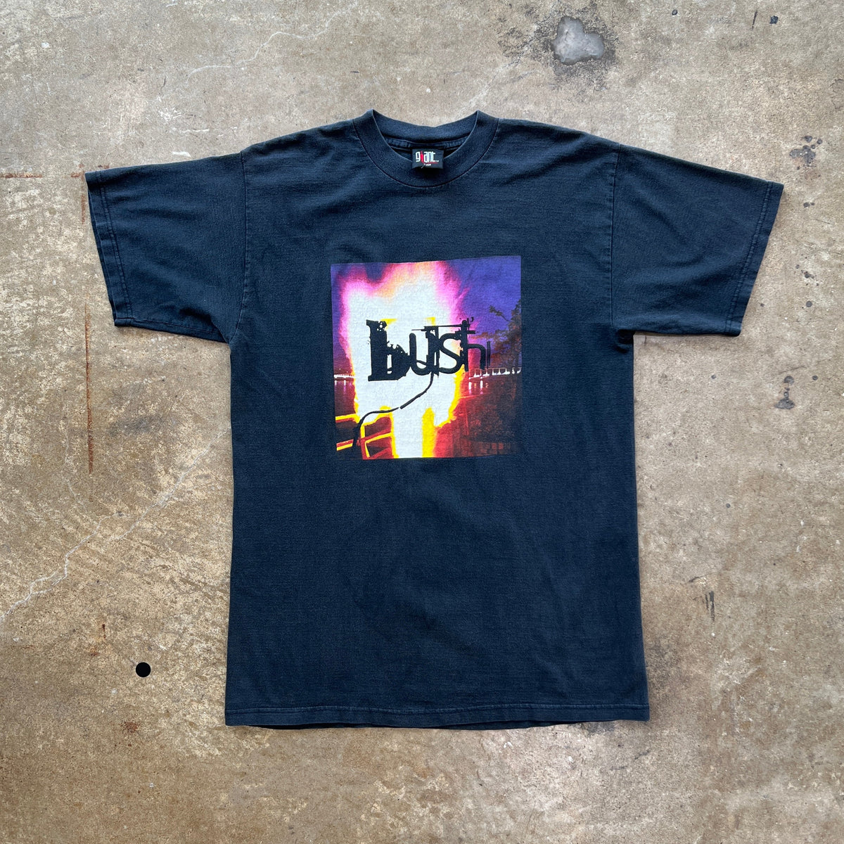 90s 1996 Bush Razorblade Suitcase Band Tee Giant