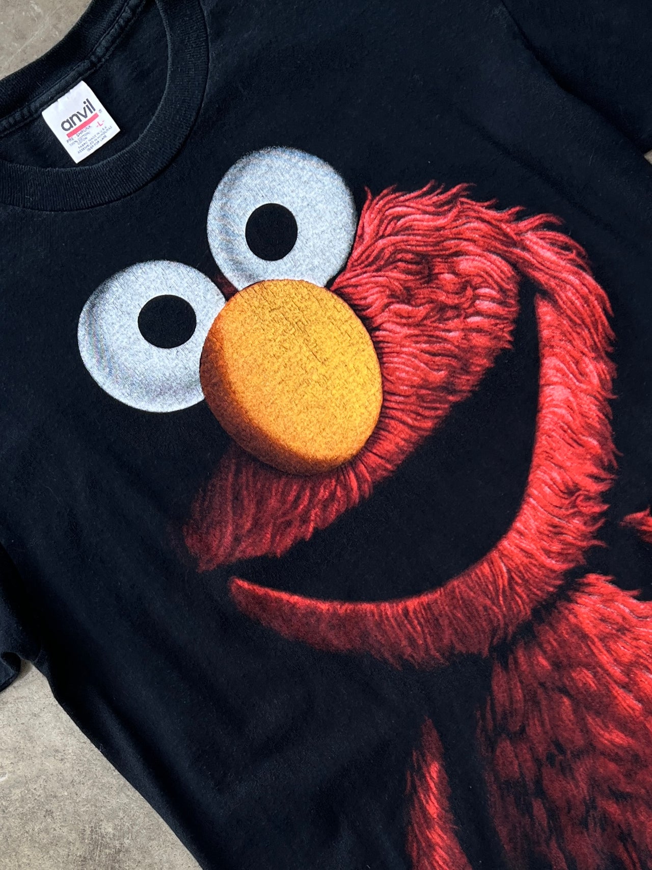 90s Elmo Sesame Street Shadow Tee