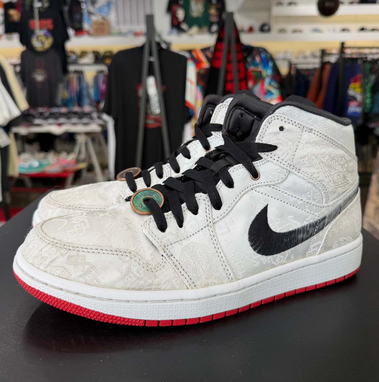 Jordan 1 Mid Fearless Edison Chen CLOT (2019)