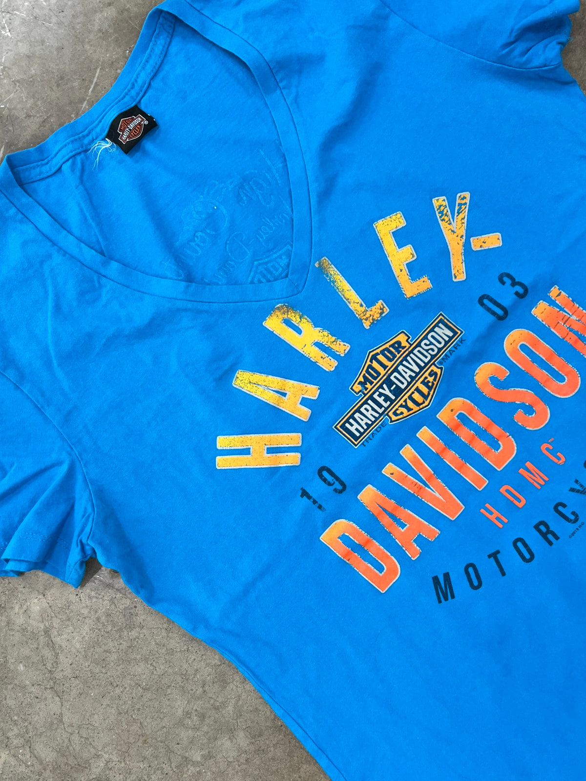 Harley Davidson Vneck High Country W Tee