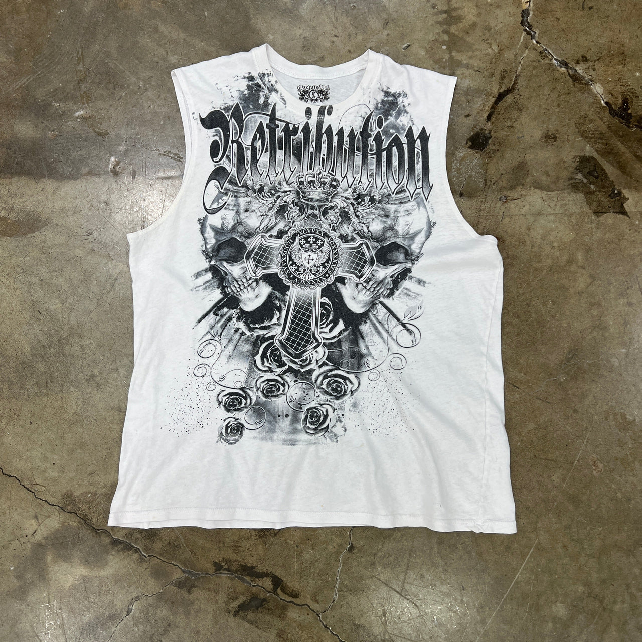 Retribution Affliction Style Chemistry Sleeveless Tee