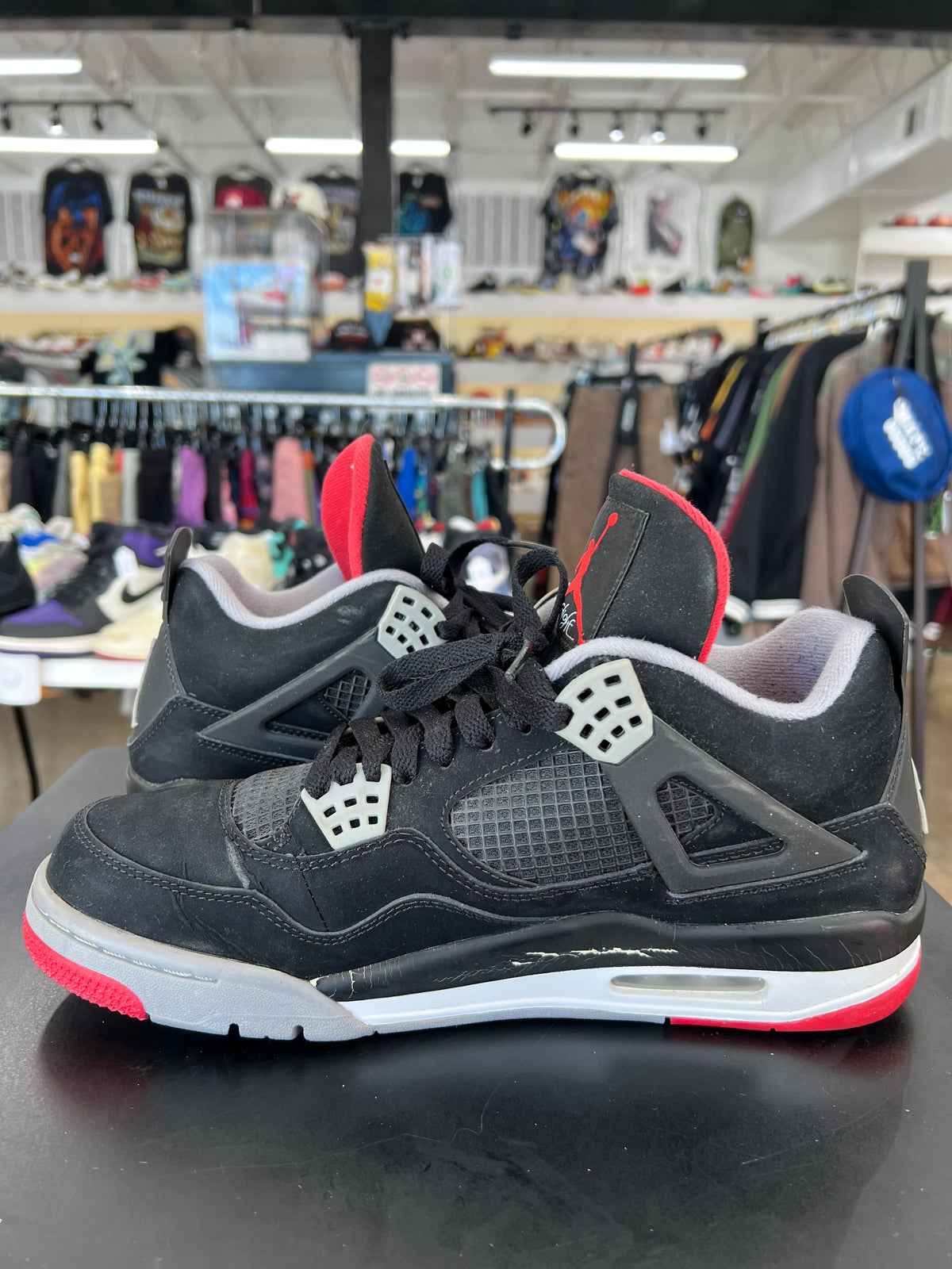 Air Jordan 4 Black Cement Bred Sz. 10.5 (2012)