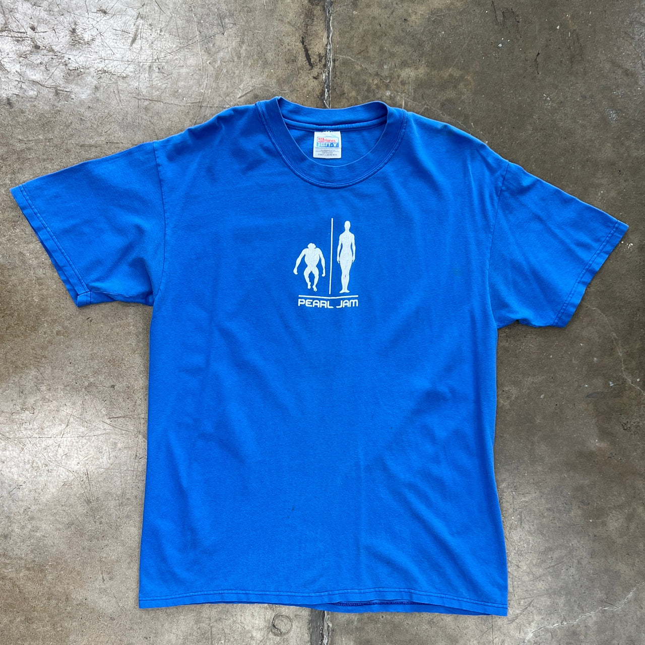 2000 Pearl Jam Evolution Ape to Human Tour Band Tee