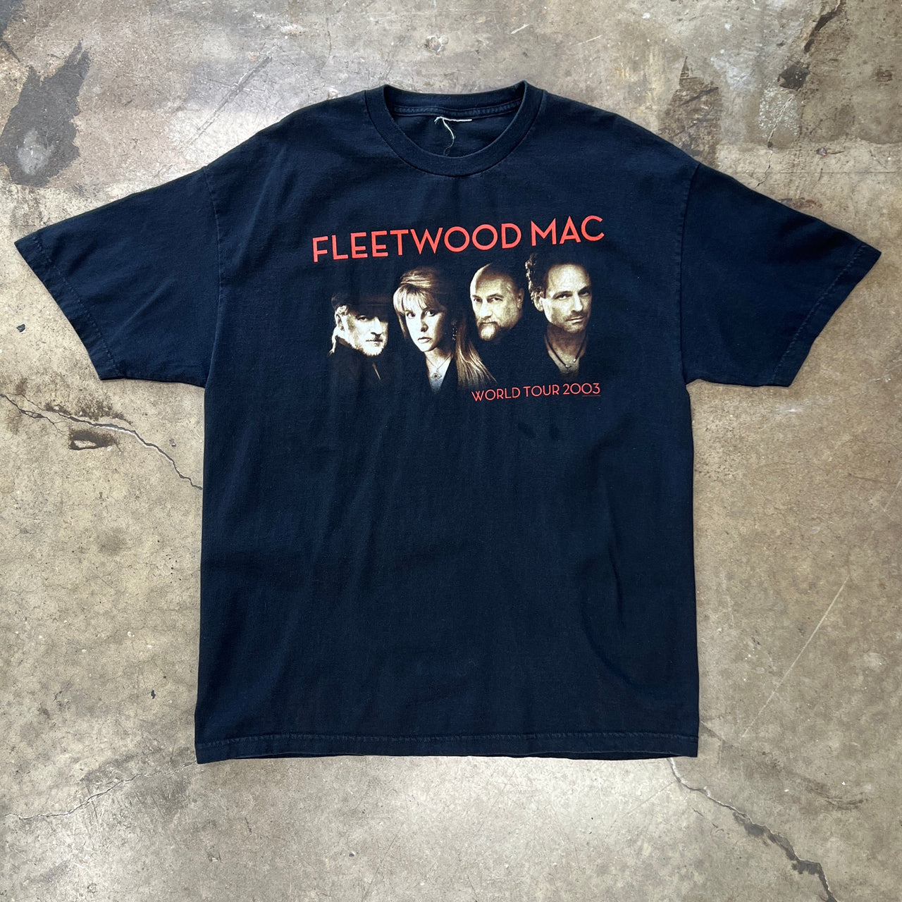 2003 Fleetwood Mac What's the World Coming To Tour Tee