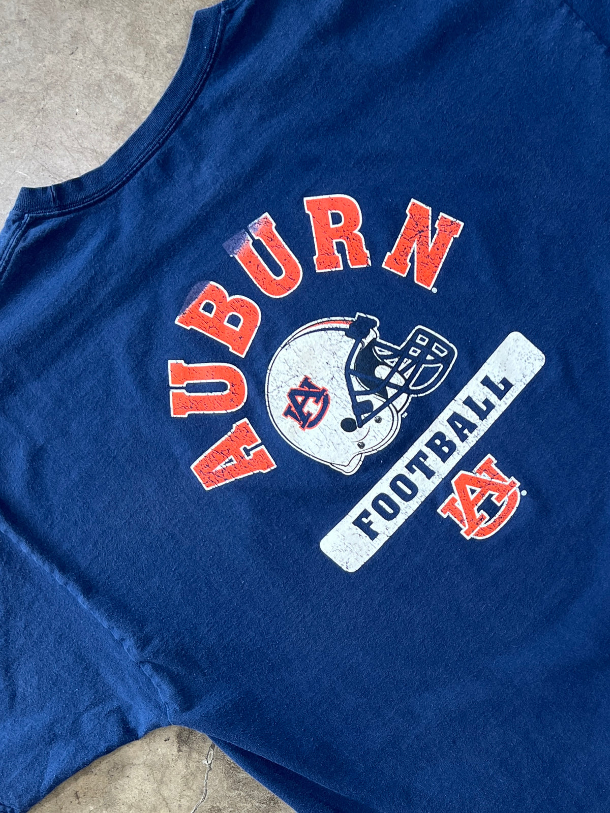 Auburn University Football Varsity Logo Tee