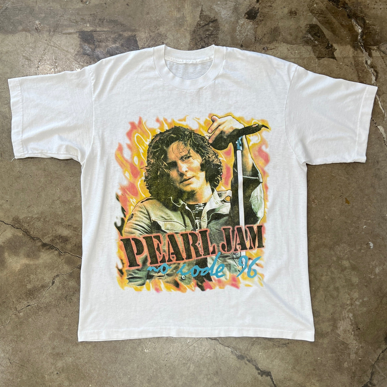 1996 Pearl Jam No Code Parking Lot Band Tee