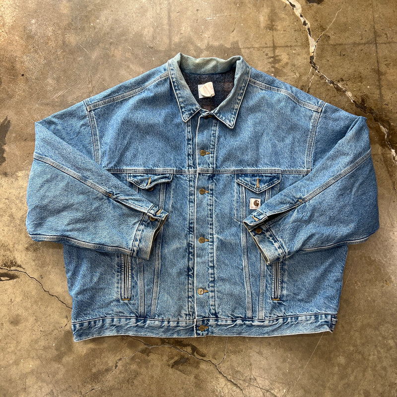 Carhartt Blanket Lined Denim Jacket