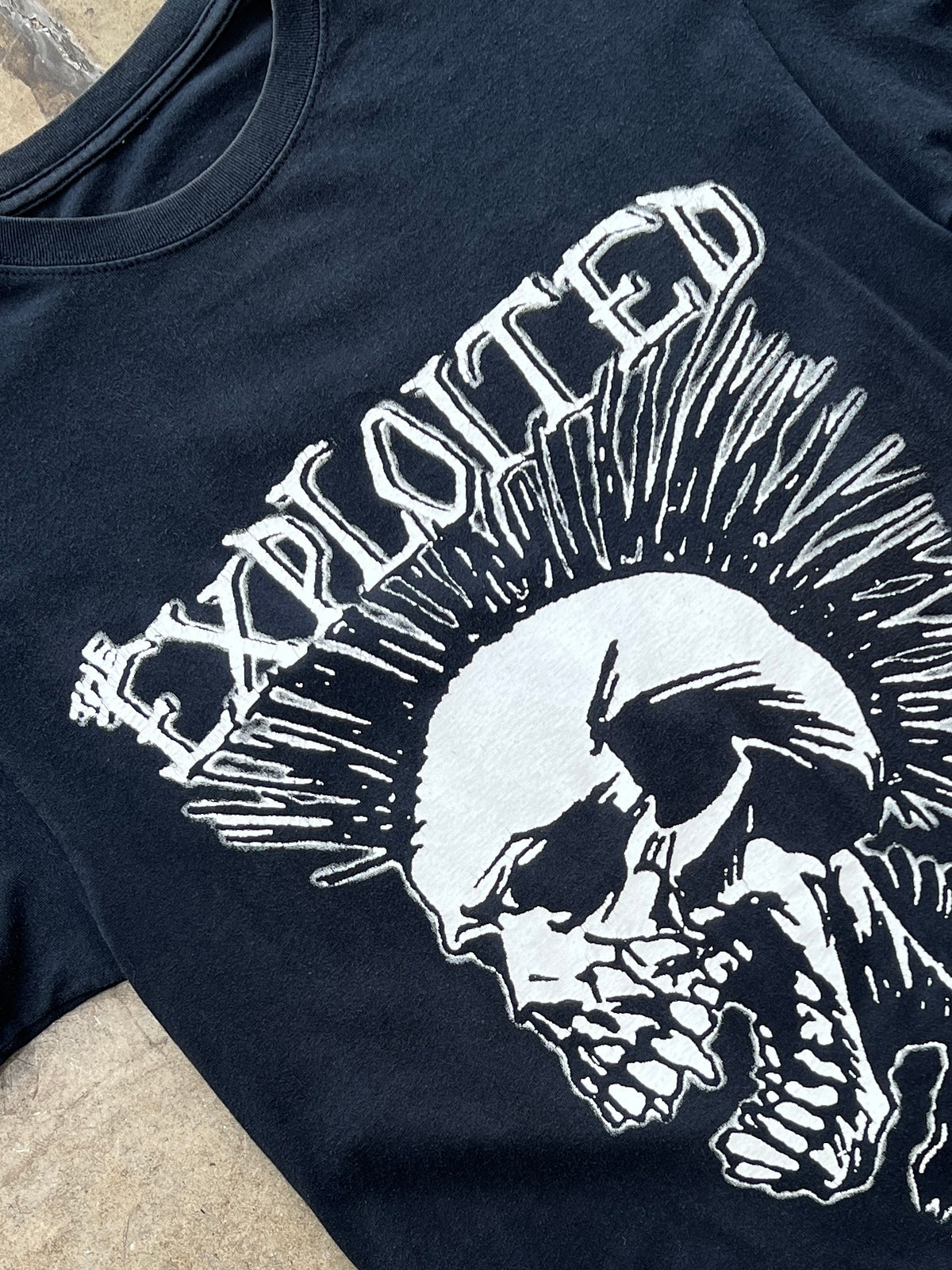 1998 The Exploited Chaos Popworld Promotions Tee