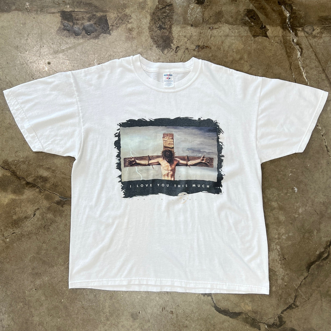 Jesus on the Cross Love You This Much Tee