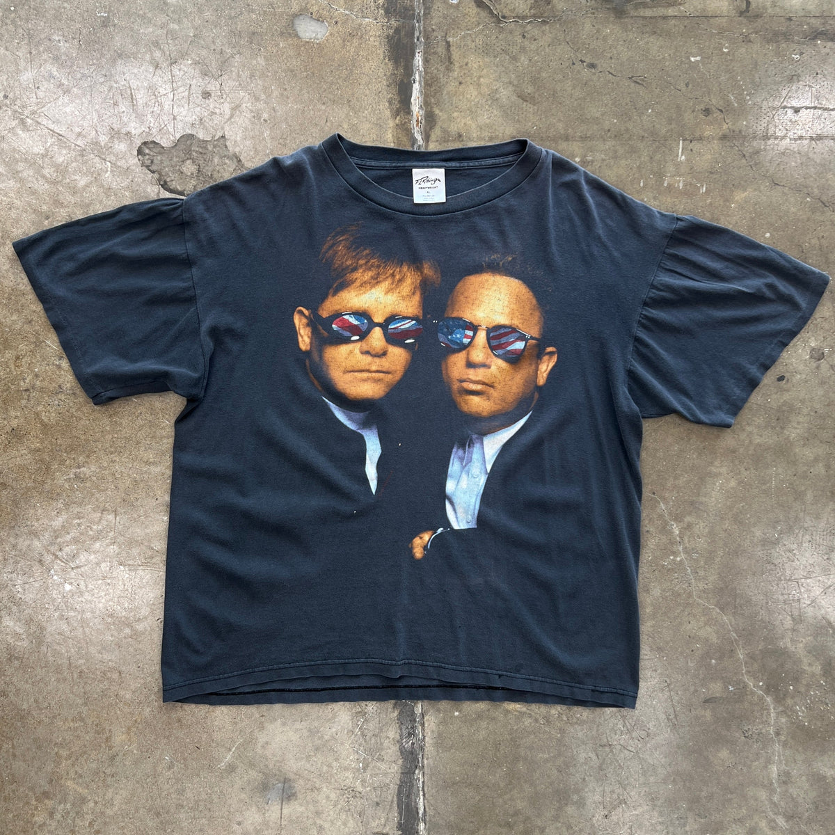 1994 Elton John Billy Joel Sunglasses Summer of 94 Tour Tee