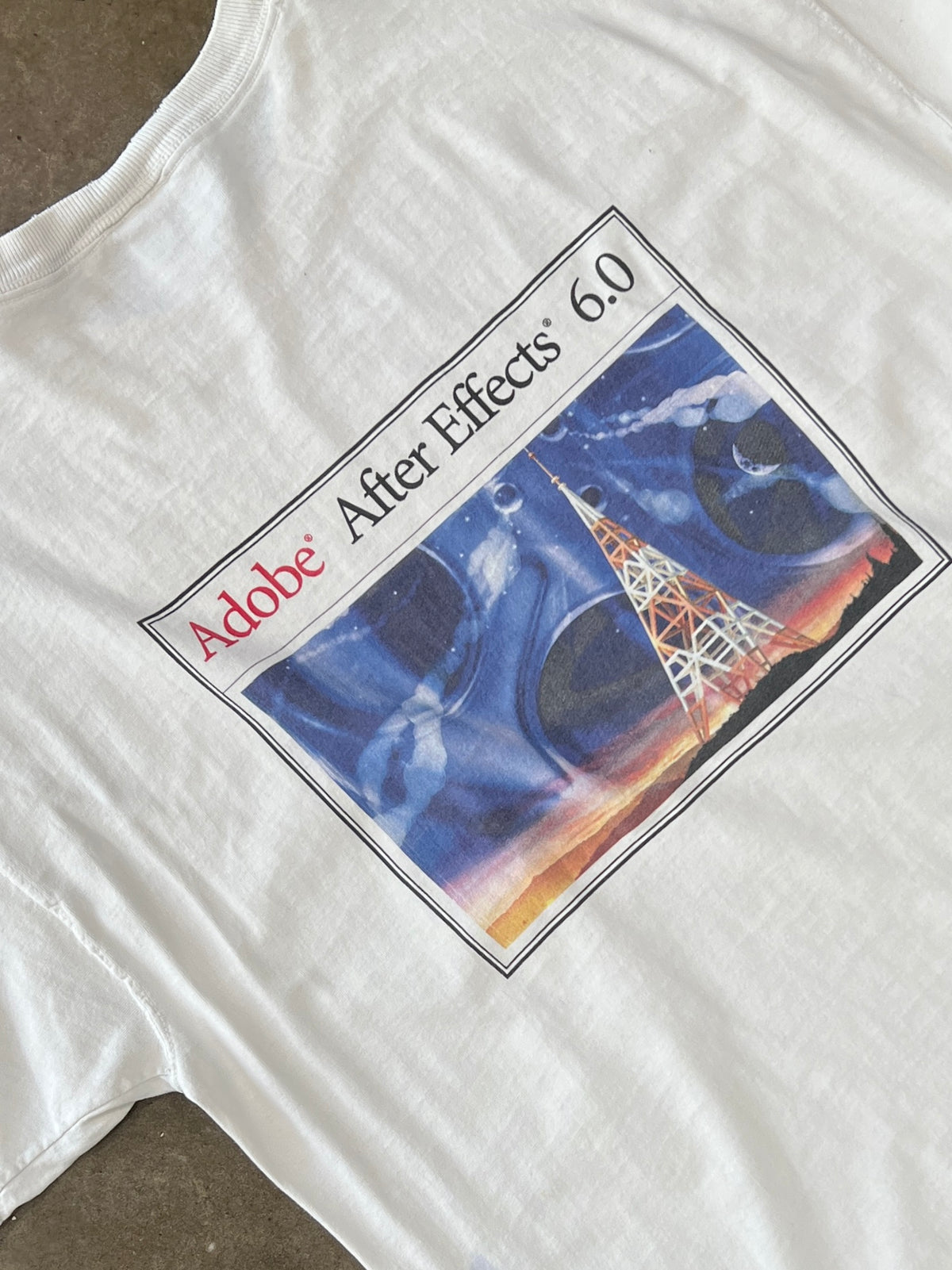 2003 Adobe After Effects 6.0 Creative Tech Tee