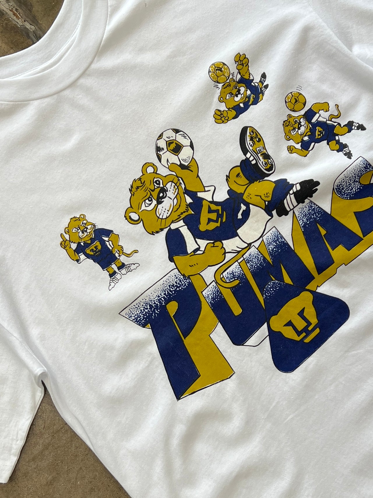 90s Pumas UNAM Soccer Mascot Tee