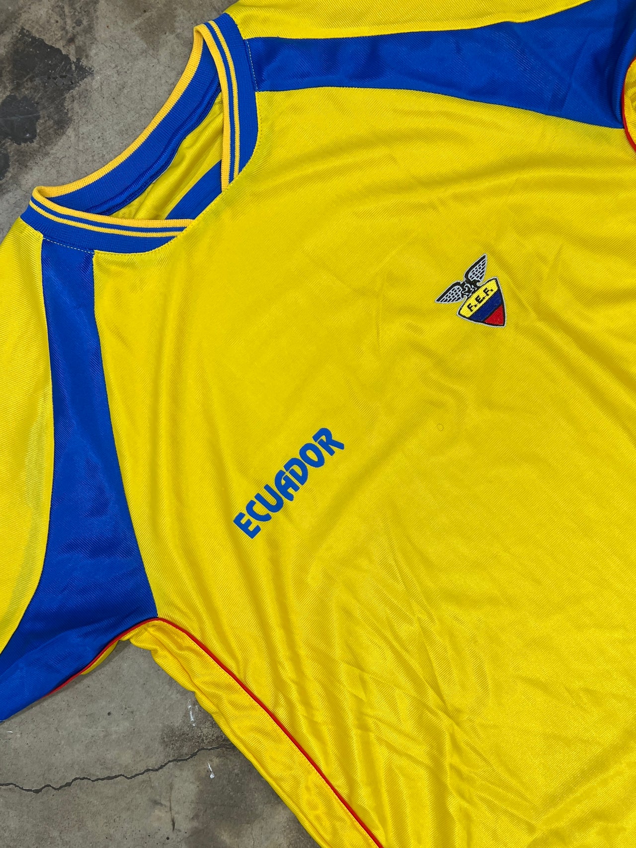 Y2k Early 2000s Ecuador FEF Jersey