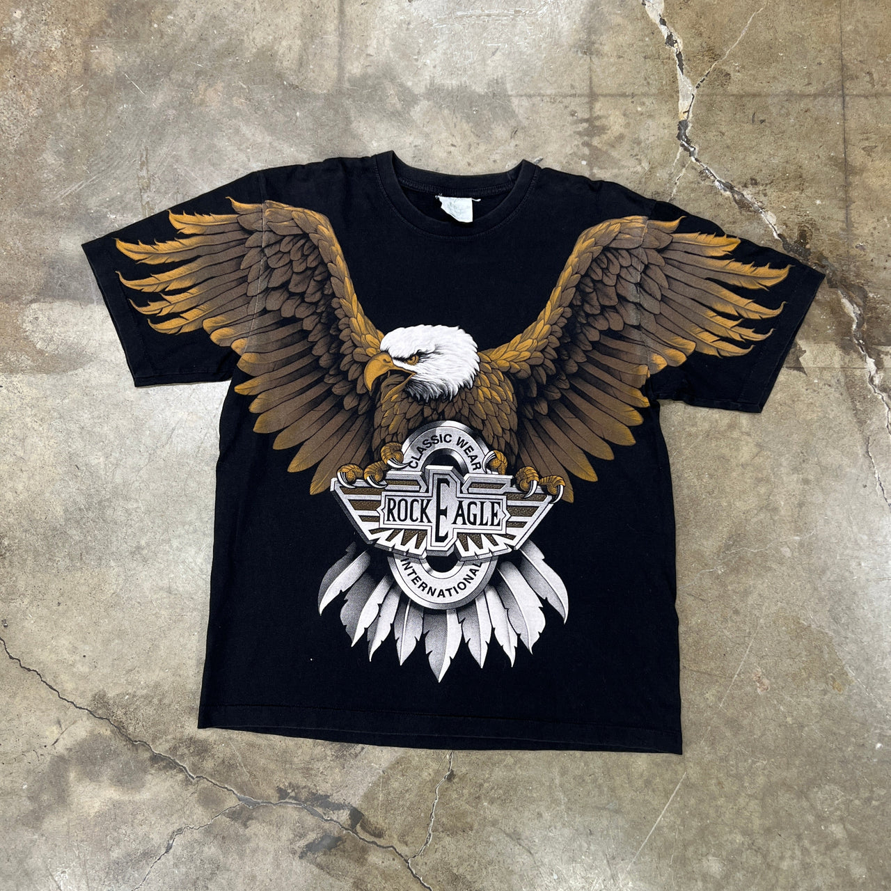 Eagle AOP Classic Wear Rock Eagle International Single Stitch Tee