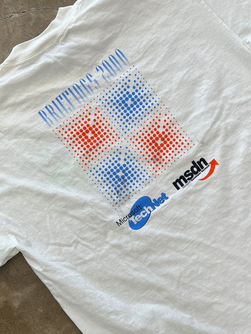 Mircosoft Briefings Graphic Tee XL