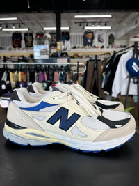 New Balance 990v3 MiUSA White Blue Sz. 11.5 (2022)