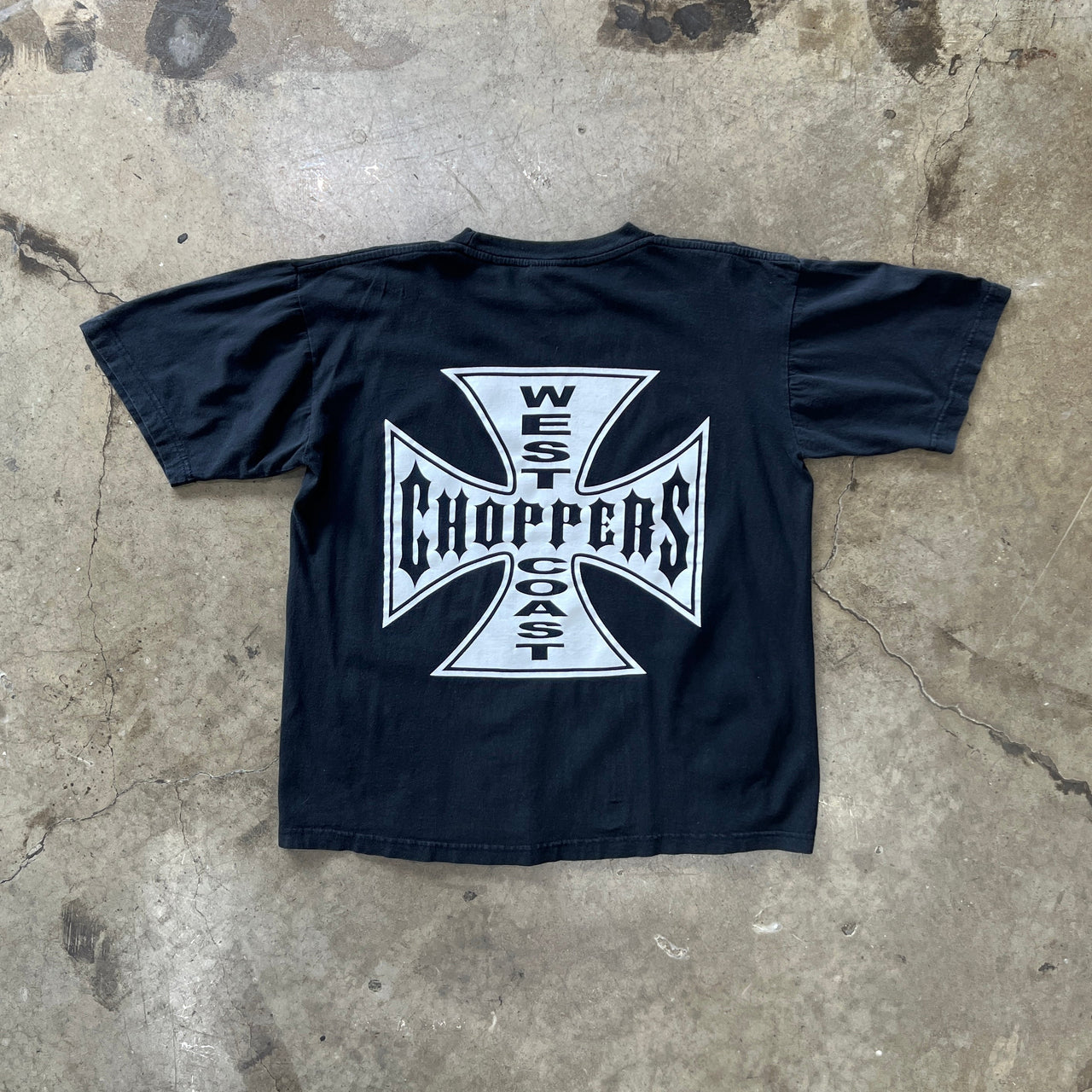 West Coast Choppers Cross Logo Motorcycle Tee