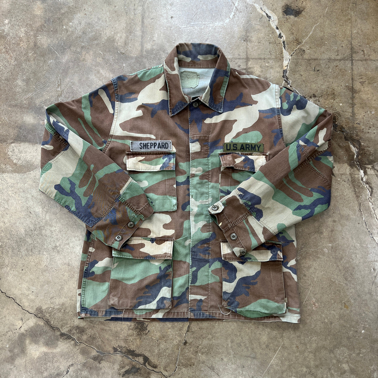 US Military Army Shepherd Camo Jacket