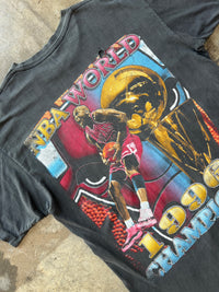 NBA Chicago Bulls Michael Jordan 1996 Rap Tee