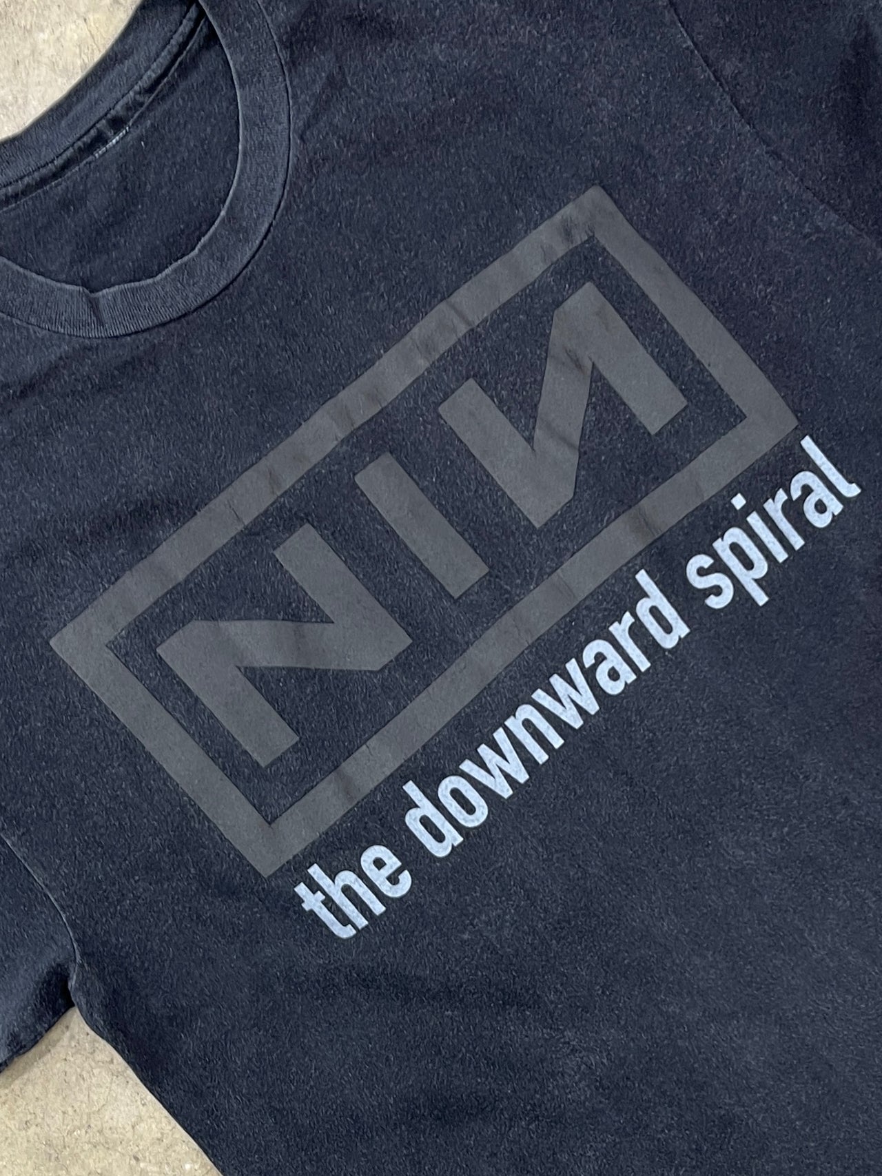 1994 Nine Inch Nails NIN Downward Spiral Cut Sleeve Tee