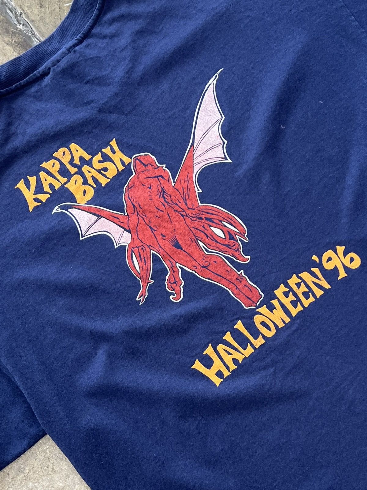 1996 90s Kappa Bash Fraternity Halloween College Party Tee