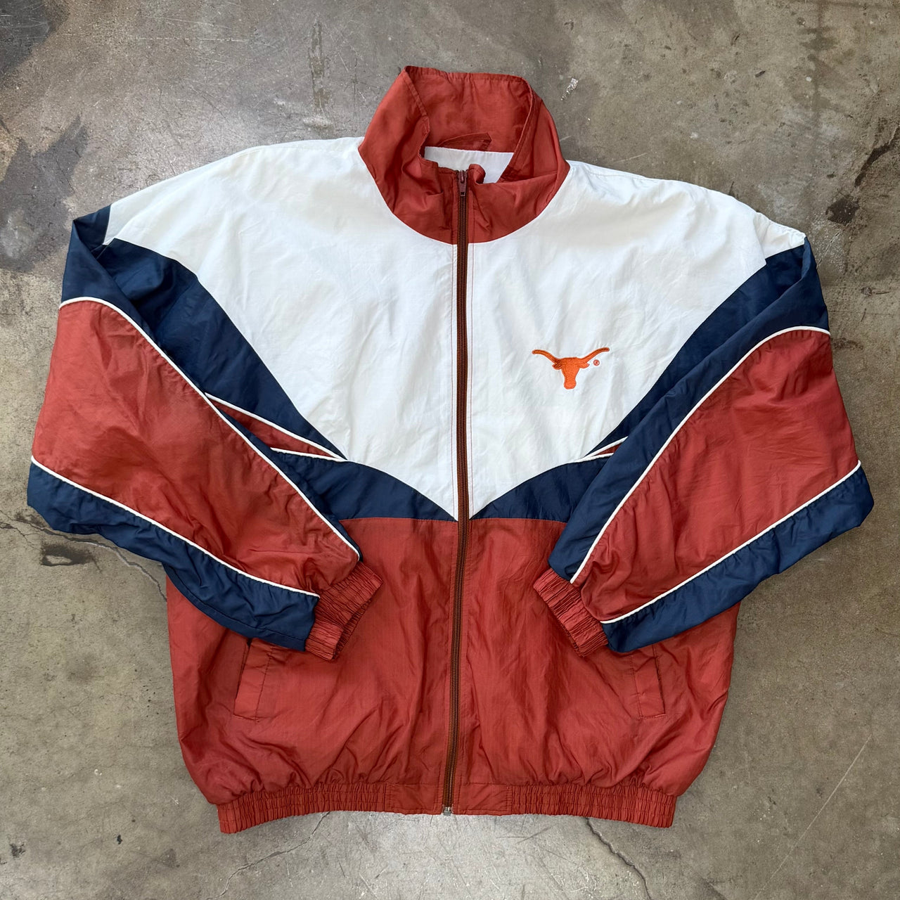 90s ProPlayer Texas Longhorns Windbreaker Jacket