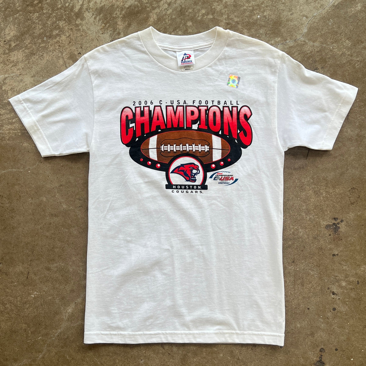 2006 Y2K Houston Cougars Football Champions DS Tee