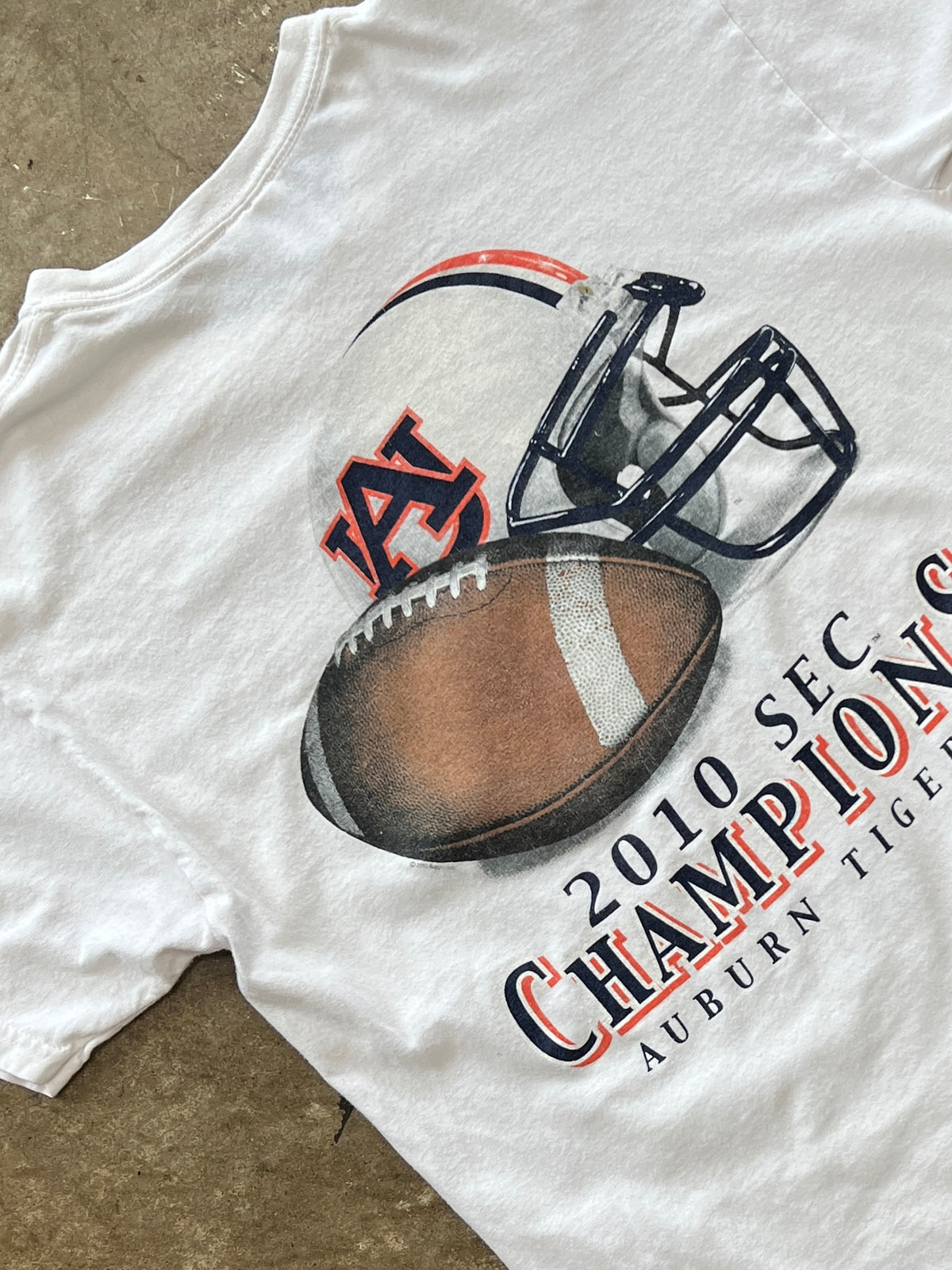 Auburn SEC Champions Football Helmet Tee
