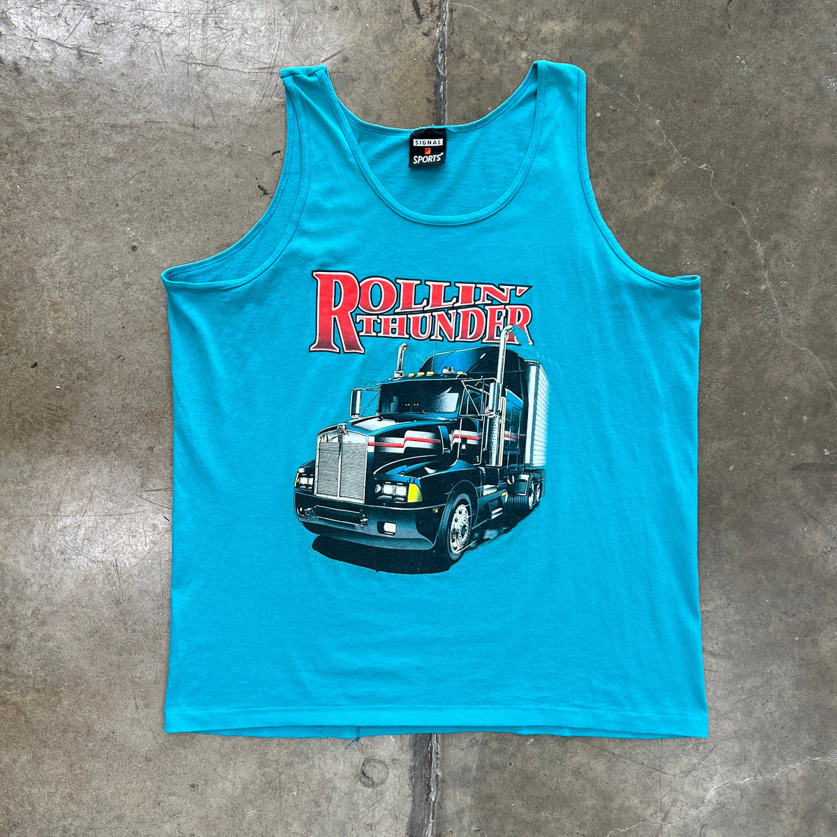 Rollin Thunder Trucker 18-Wheeler Tank Tee