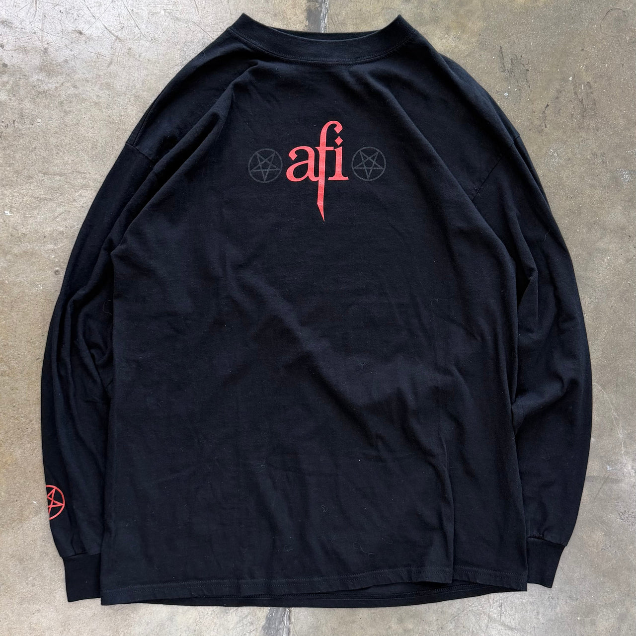 Afi A Fire Inside Pentagram Sing the Sorrow Band LS