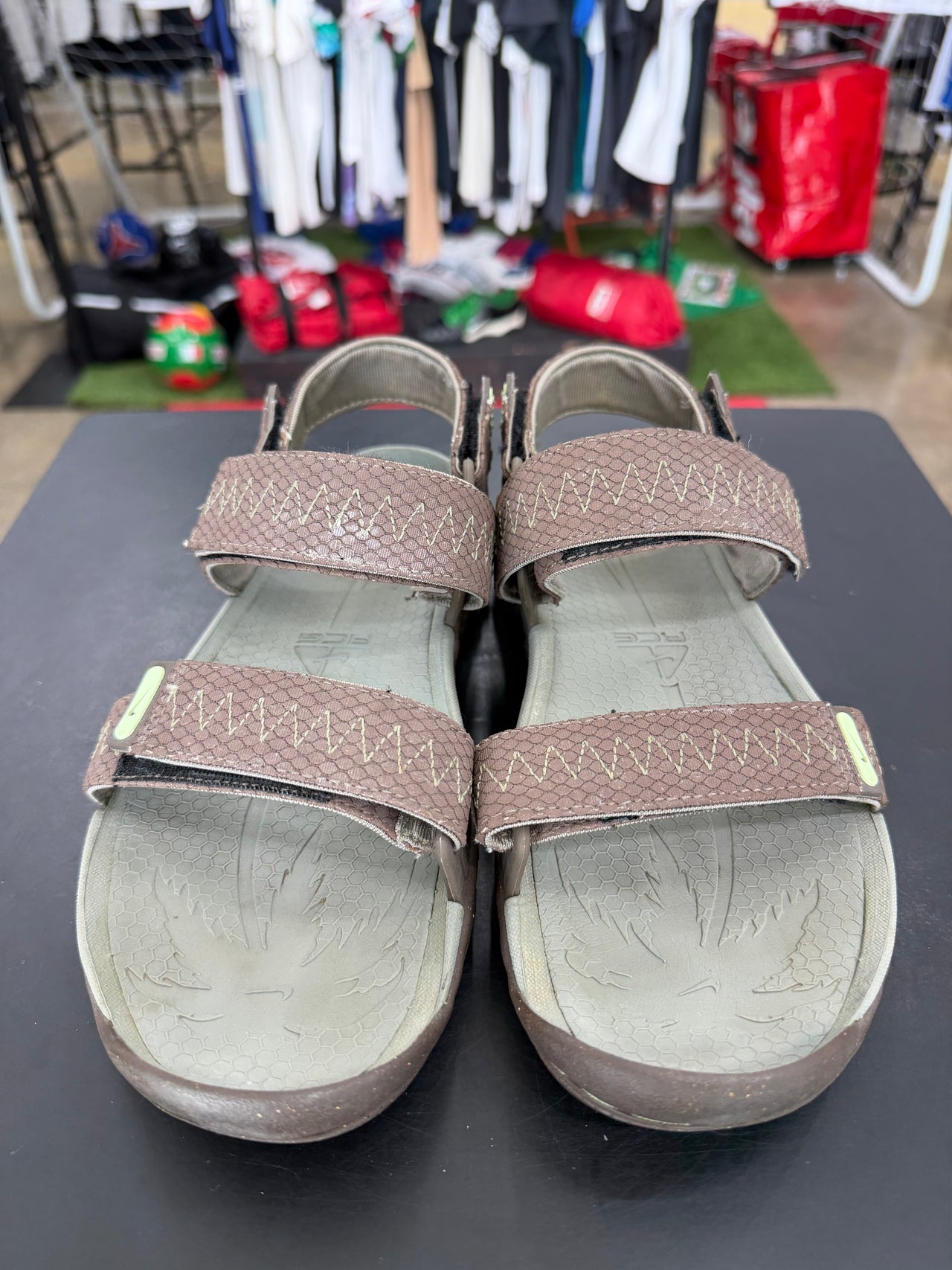 Nike ACG Grey & Green Sandal