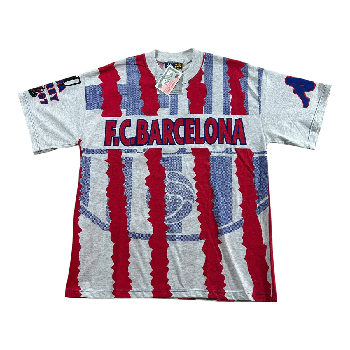 AOP Kappa FC Barcelona Copa Del Rey Tee