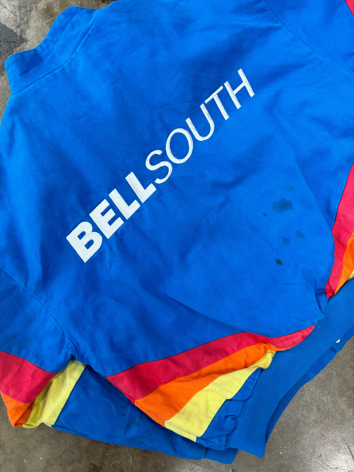 Vintage NASCAR 1998 Bell South Racing Jacket