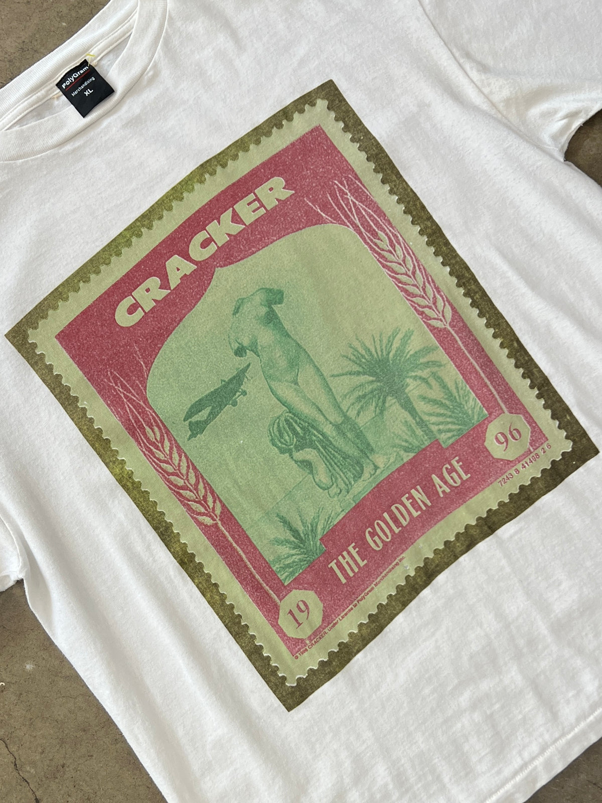 1996 Cracker Golden Age Band Tee