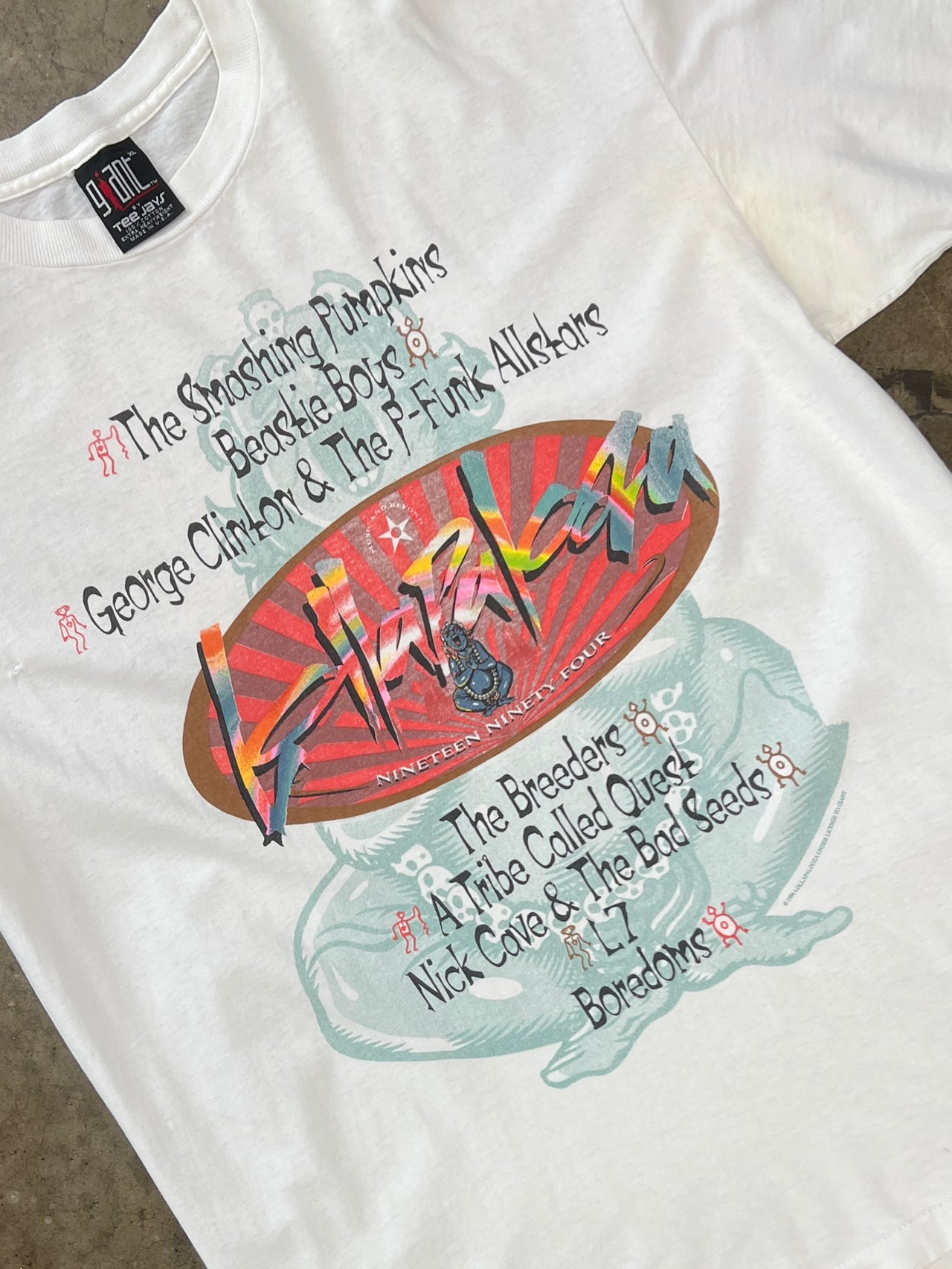 1994 Lollapalooza Smashing Pumpkins Music Festival Tee