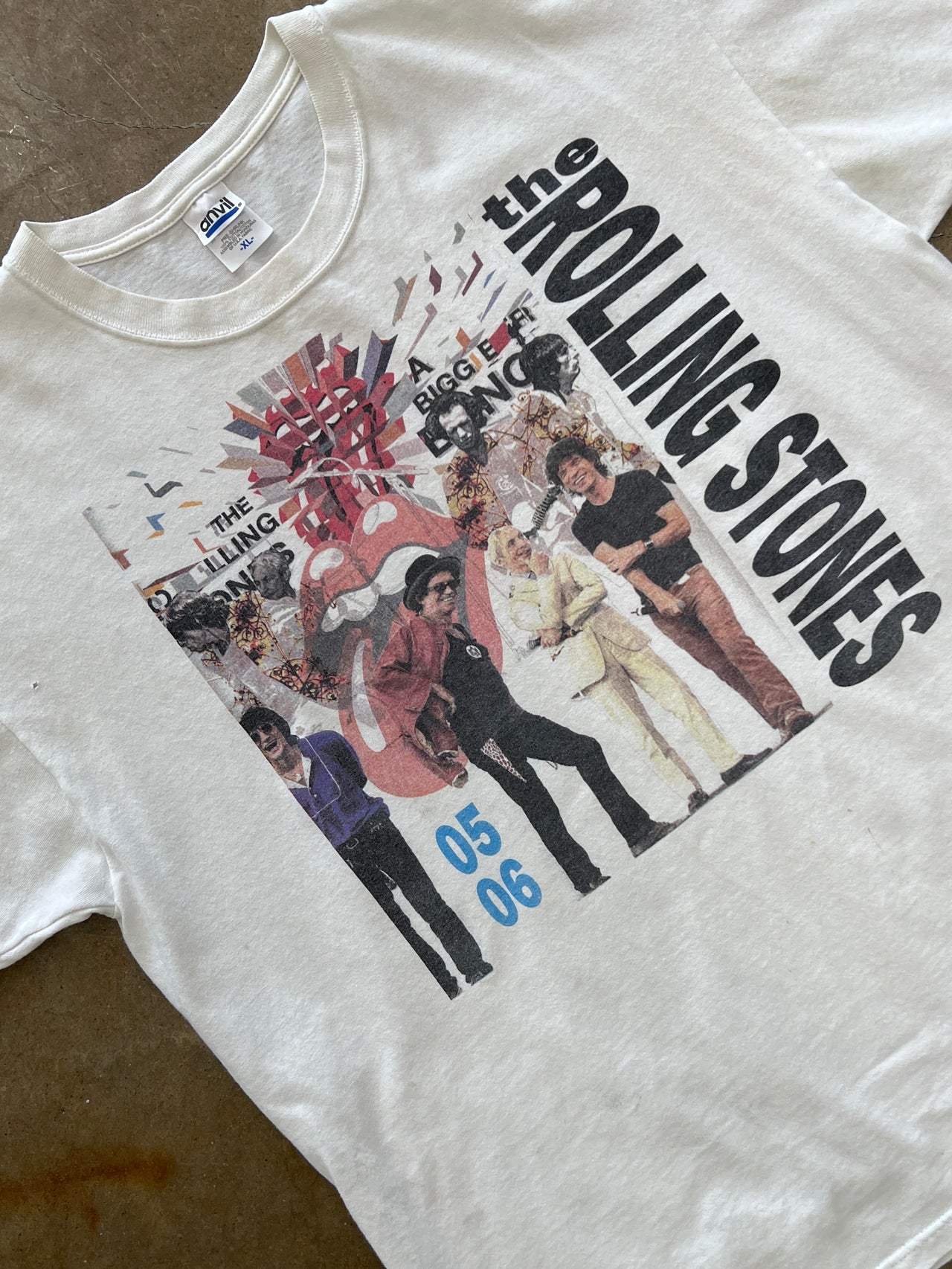 The Rolling Stones Big Bang World Tour Tee XL