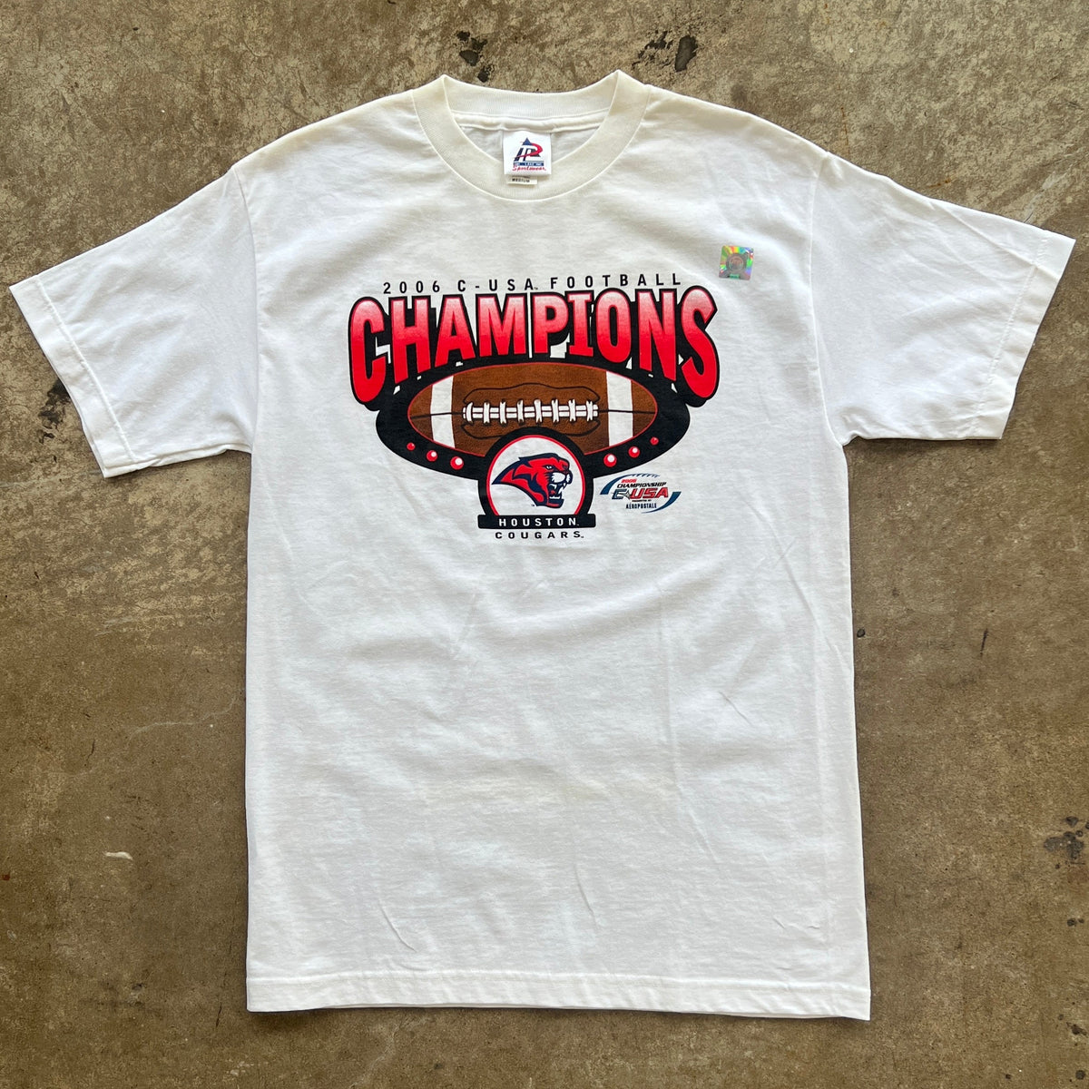 2006 Y2K Houston Cougars Football Champions DS Tee