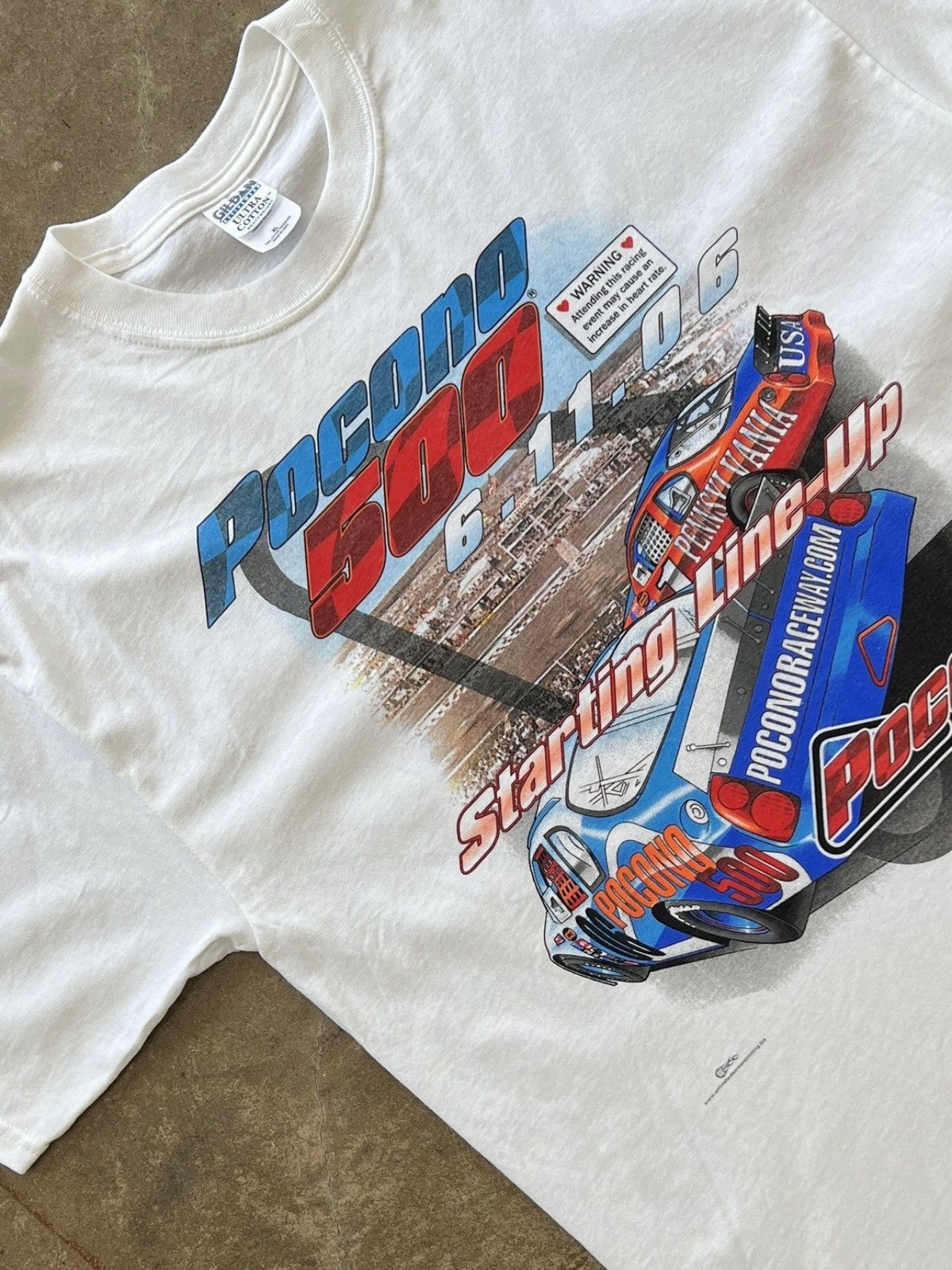 AOP NASCAR 2006 Pocono 500 Nextel Chase Authentics Tee
