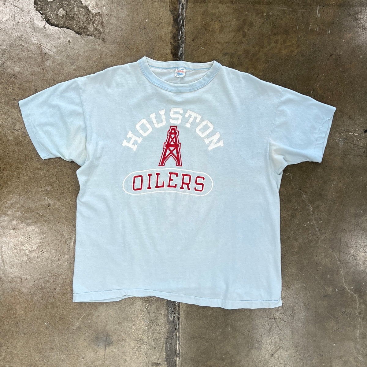 80s Champions NFL Houston Oilers Football Tee