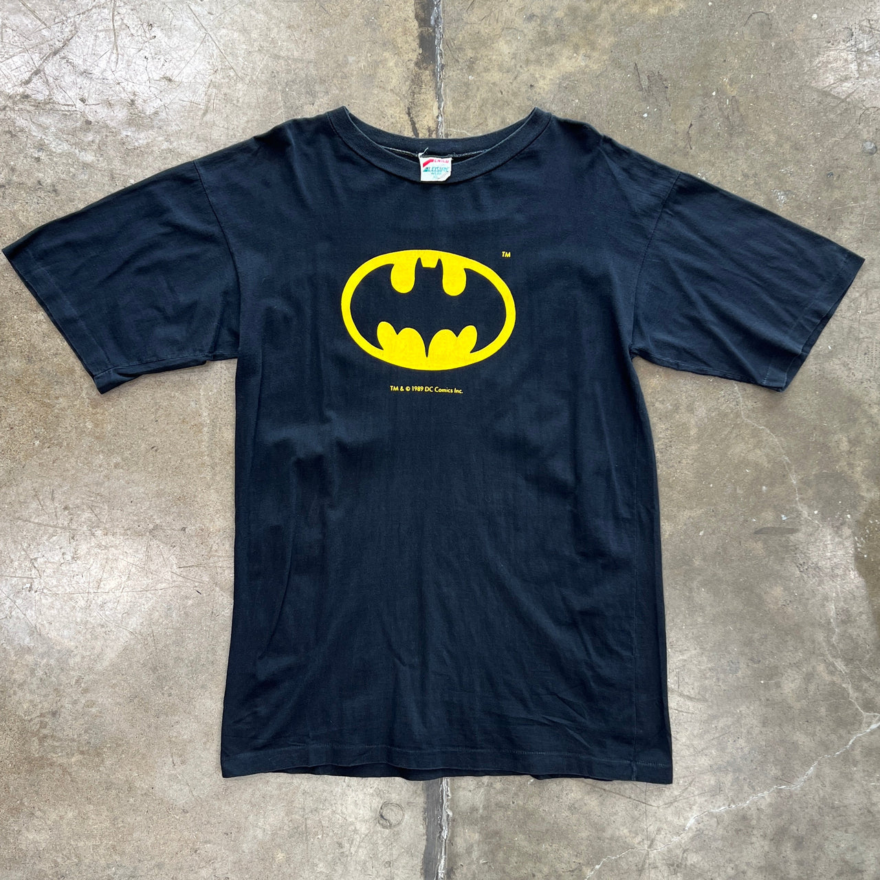 1989 DC Comics Batman Logo Leisure Tee