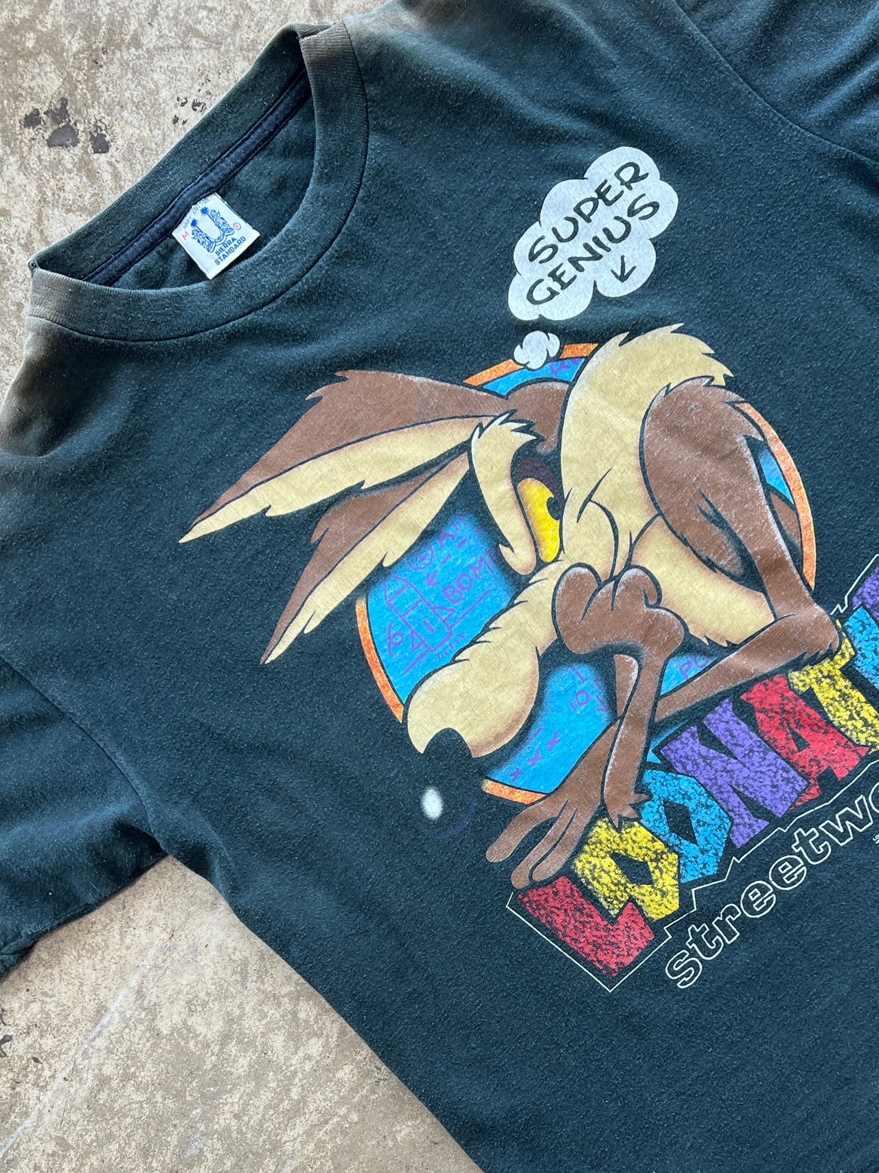 1992 Wiley Coyote Loonatic Sierra Standard Tee