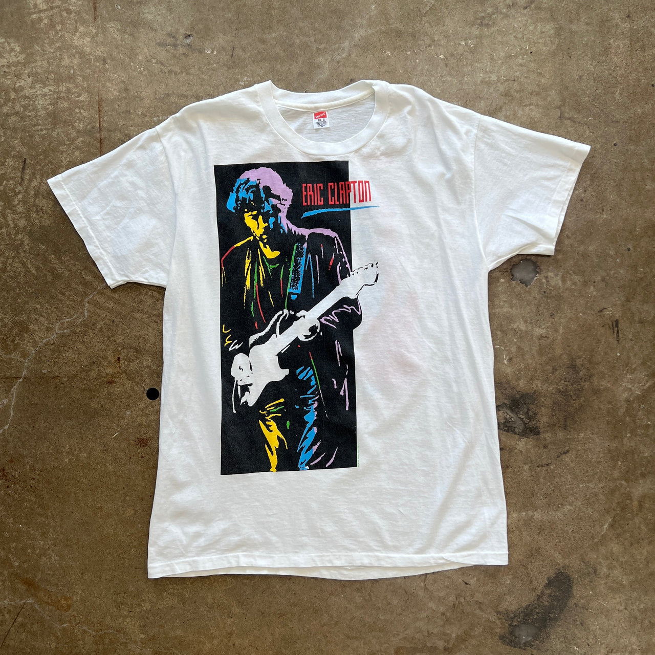 90s Eric Clapton Journeyman Single Stitch Concert Tee