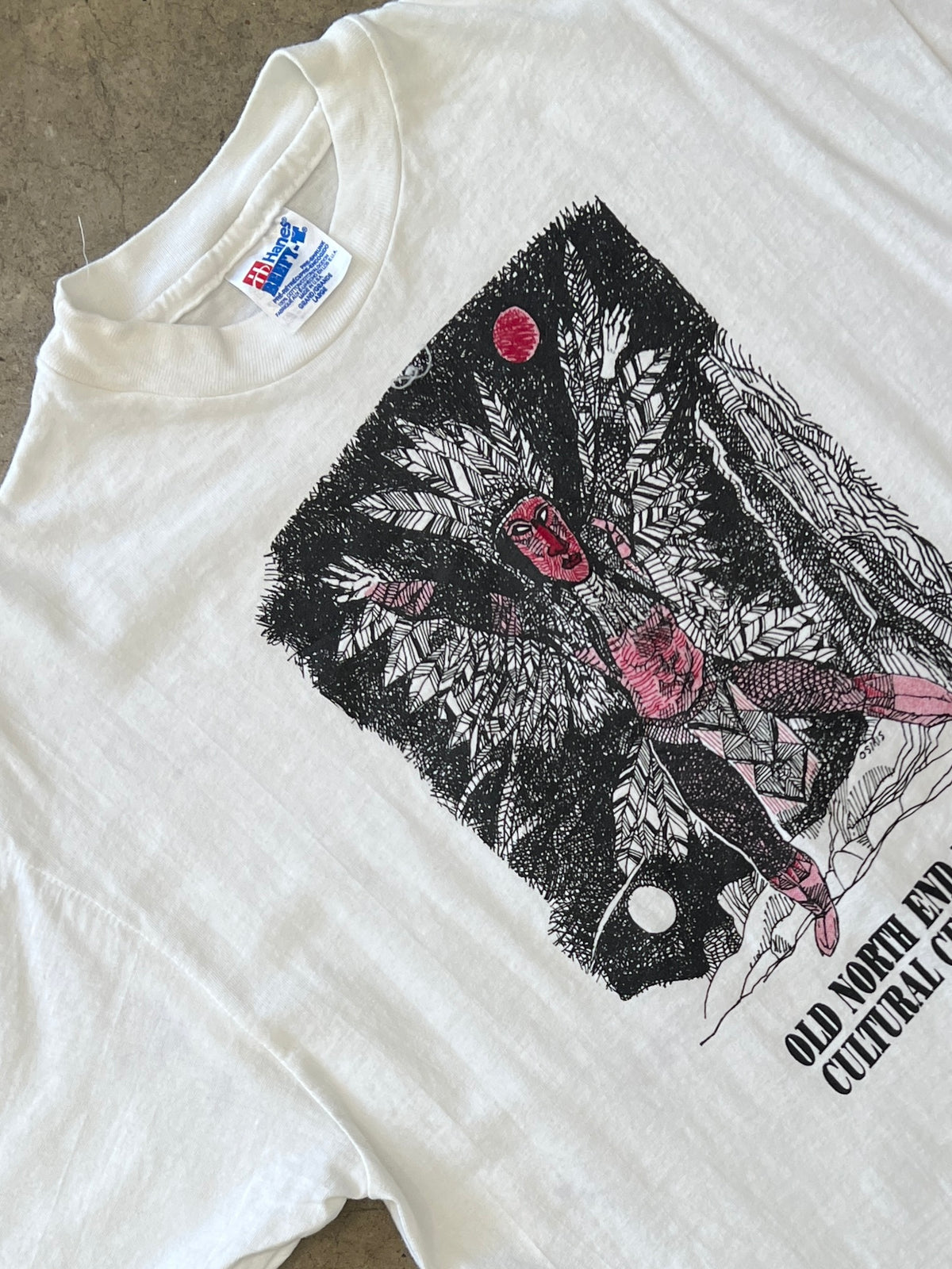 Native American Old North Traditions Single Stitch Graphic Tee